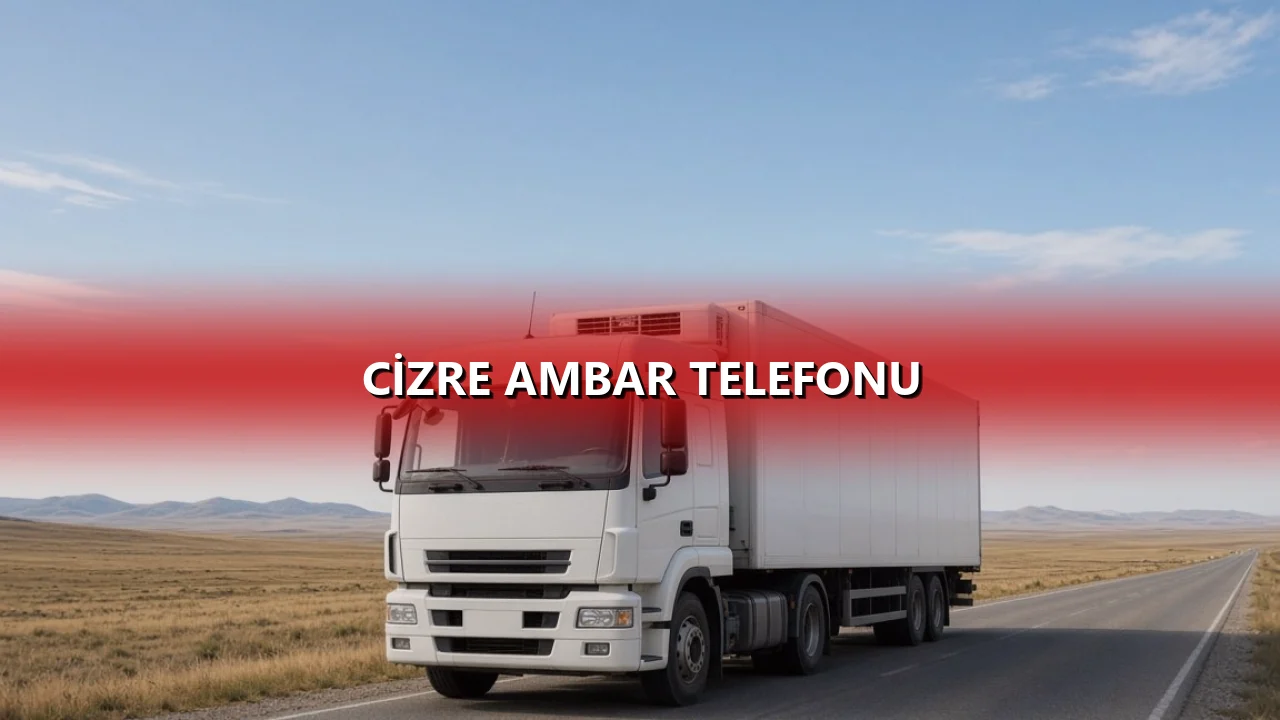 Cizre Ambar Telefonu
